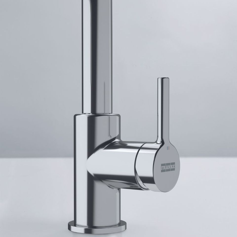 Misturador Monocomando Lina Dual Jet Alto Brilho e Preto - SB