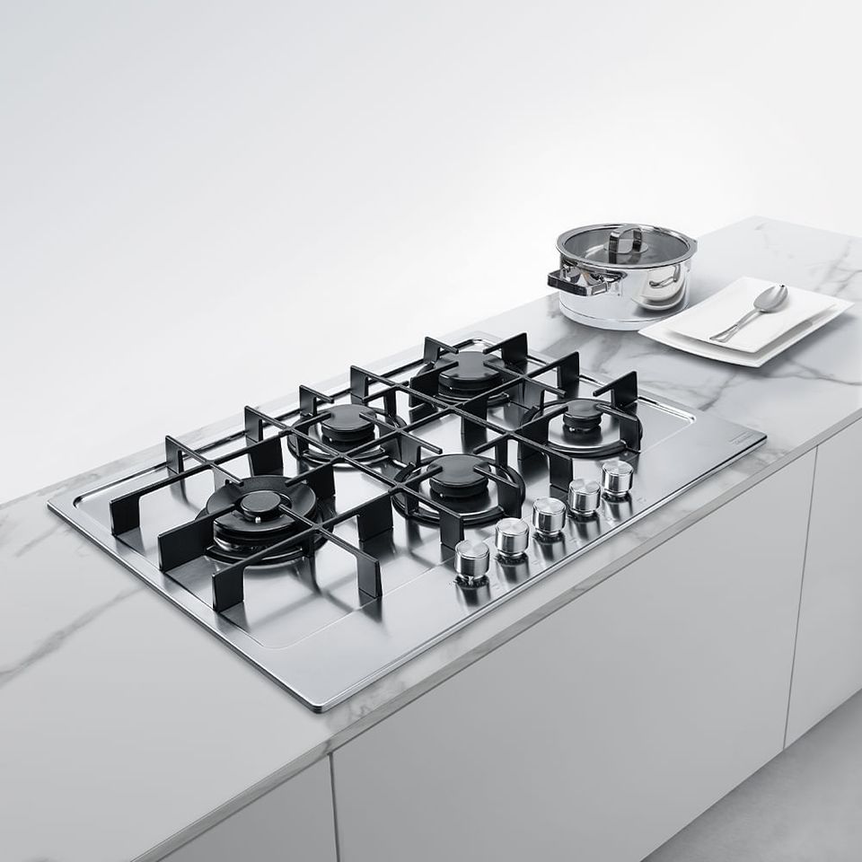 Cooktop a Gás Inox Franke FHMA 755 - 73x51 c/ 5 Queimadores