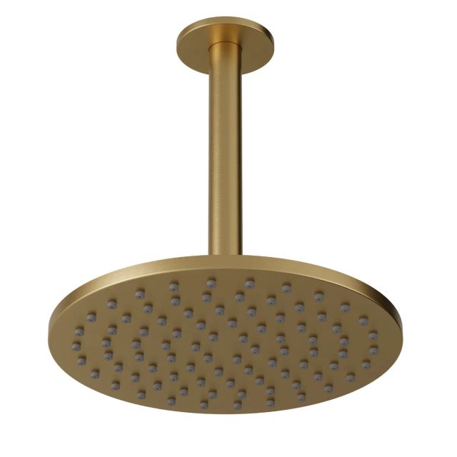 Chuveiro de Teto Rivvo Brushed Nickel - Esttilo Premium