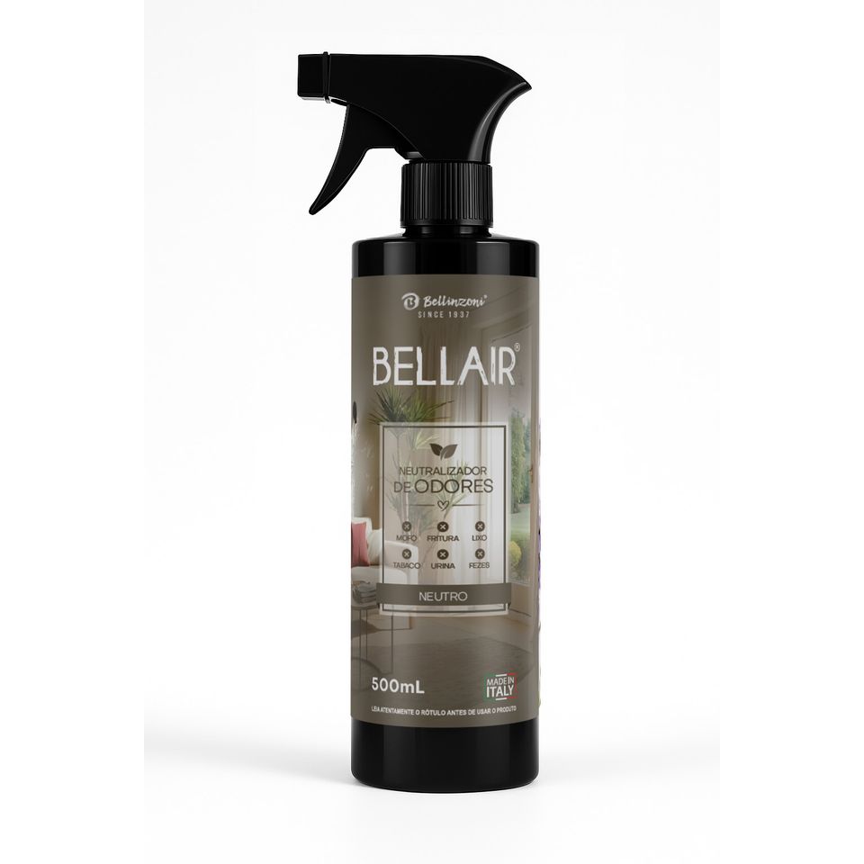 BellAir Neutralizador de Odor Neutro 500ml - Bellinzoni - Melo Store